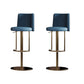 Industrielle verstellbare Barhocker Low Rücken Counter Bar Stool für Küche
