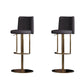 Industrielle verstellbare Barhocker Low Rücken Counter Bar Stool für Küche