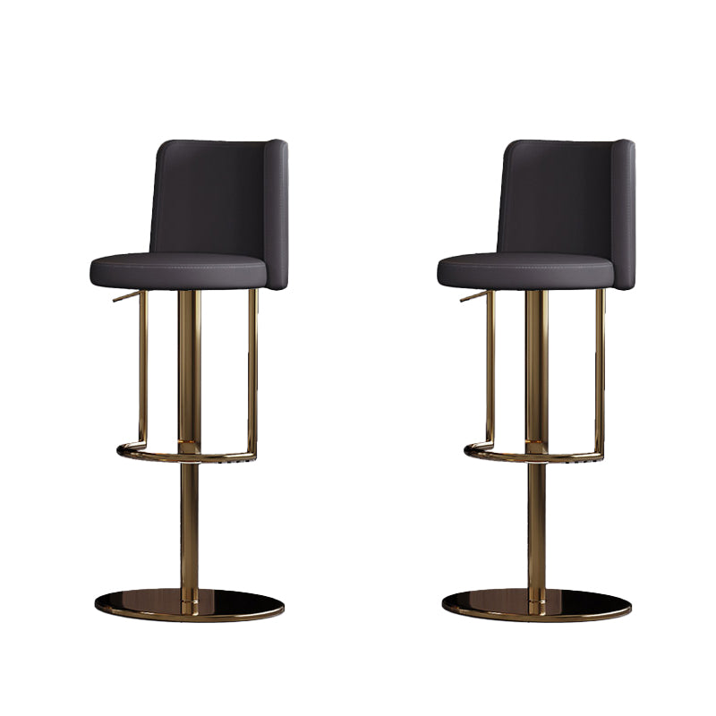 Industrielle verstellbare Barhocker Low Rücken Counter Bar Stool für Küche