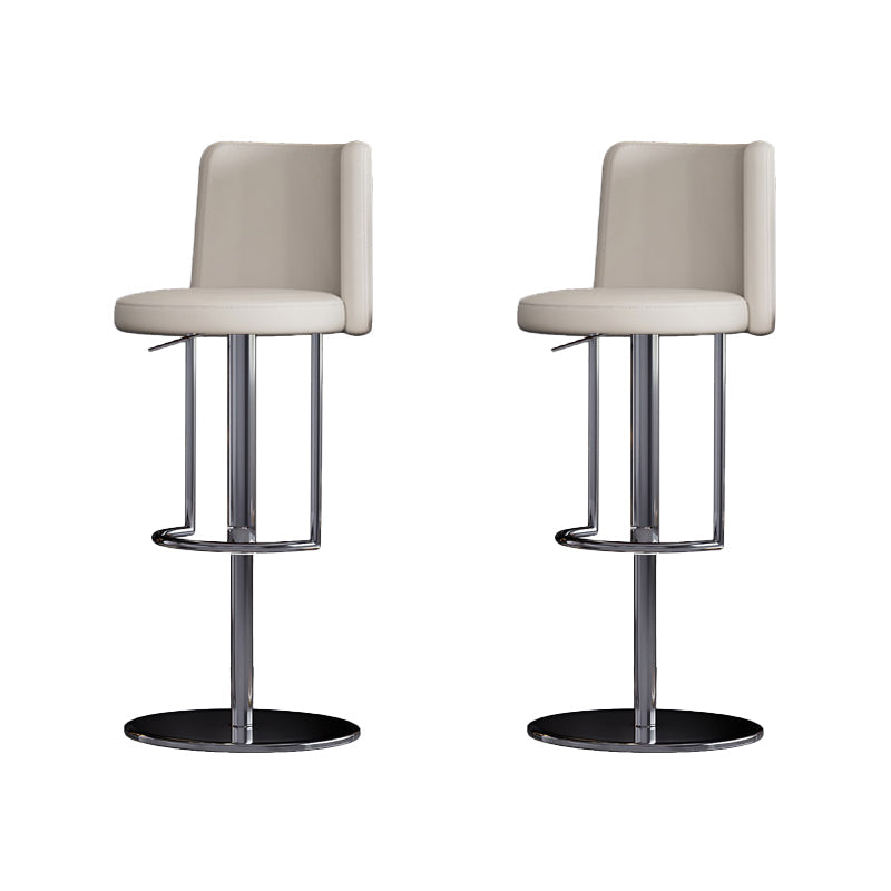 Industrielle verstellbare Barhocker Low Rücken Counter Bar Stool für Küche