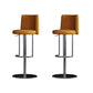 Industrielle verstellbare Barhocker Low Rücken Counter Bar Stool für Küche