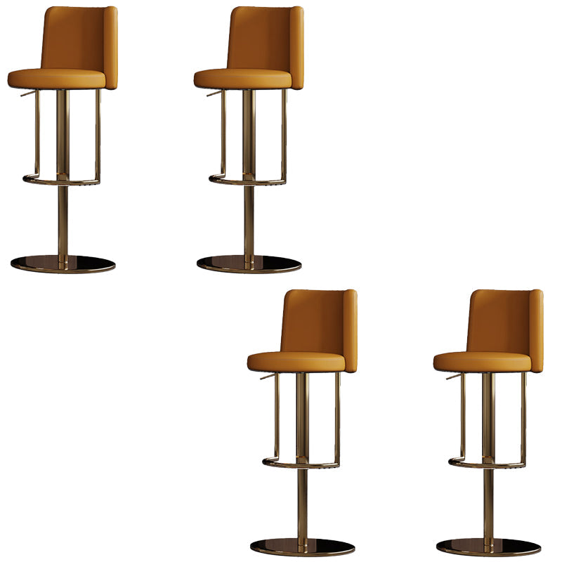 Industrielle verstellbare Barhocker Low Rücken Counter Bar Stool für Küche