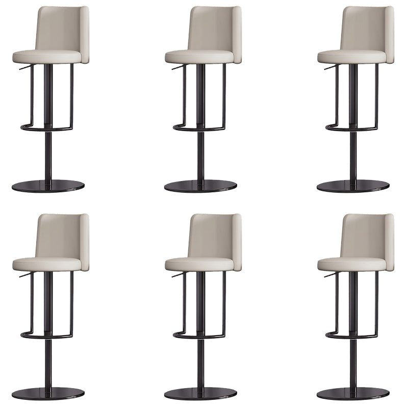 Industrielle verstellbare Barhocker Low Rücken Counter Bar Stool für Küche