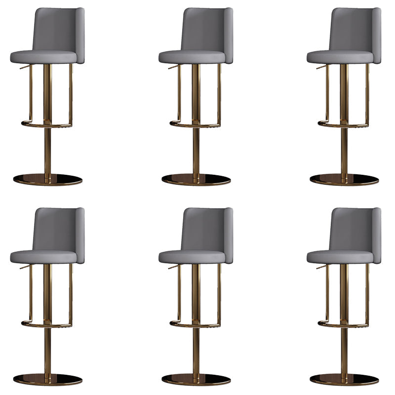 Industrielle verstellbare Barhocker Low Rücken Counter Bar Stool für Küche