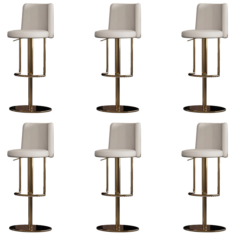Industrielle verstellbare Barhocker Low Rücken Counter Bar Stool für Küche