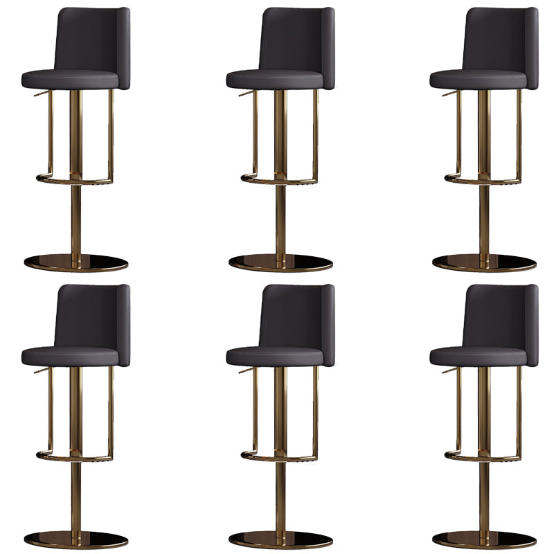 Industrielle verstellbare Barhocker Low Rücken Counter Bar Stool für Küche