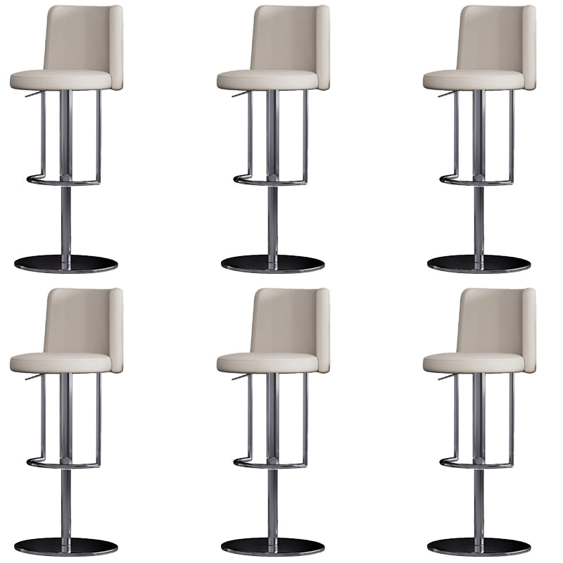 Industrielle verstellbare Barhocker Low Rücken Counter Bar Stool für Küche
