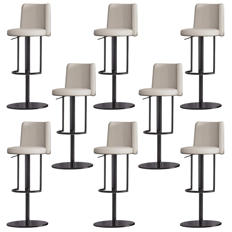 Industrielle verstellbare Barhocker Low Rücken Counter Bar Stool für Küche