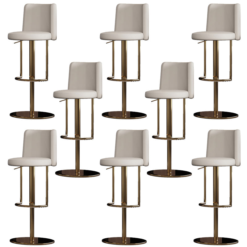 Industrielle verstellbare Barhocker Low Rücken Counter Bar Stool für Küche