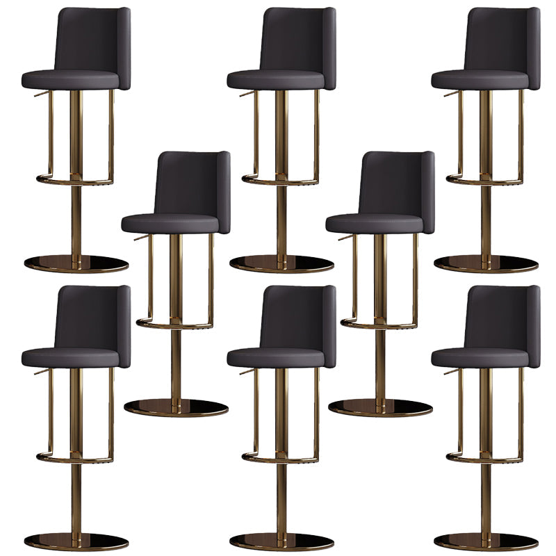 Industrielle verstellbare Barhocker Low Rücken Counter Bar Stool für Küche