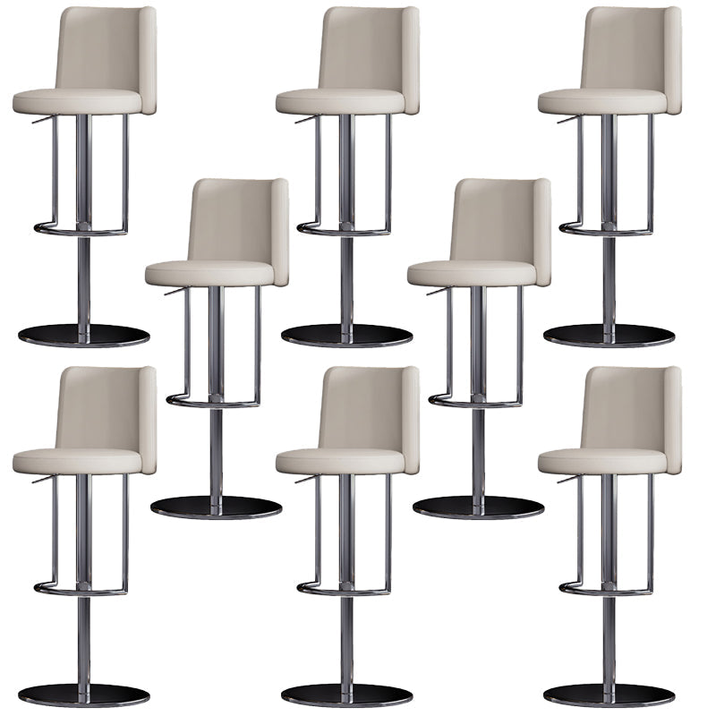Industrielle verstellbare Barhocker Low Rücken Counter Bar Stool für Küche