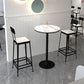 Industrial Low Back Barstools Square Bar Stools with Metal Base Clearhalo 'Bar Furniture' 'Bar Stools' 'bar_stools' 'furn' 'furn_bar_stools' 'Furniture' 'Kitchen & Dining Furniture' 6962278