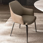 Faux Leather Dining Chairs Upholstered Arm Chairs with Metal Base Clearhalo 'Dining Chairs' 'Dining Tables & Seating' 'dining_chair' 'furn' 'furn_dining_chair' 'Furniture' 'Kitchen & Dining Furniture' 6962435