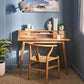 Modern Style Side Chair Low Back Solid Wood Dining Chair for Home