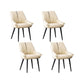 Modern PU Leather Side Chair Parsons Indoor Dining Chair for Home