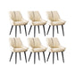 Modern PU Leather Side Chair Parsons Indoor Dining Chair for Home