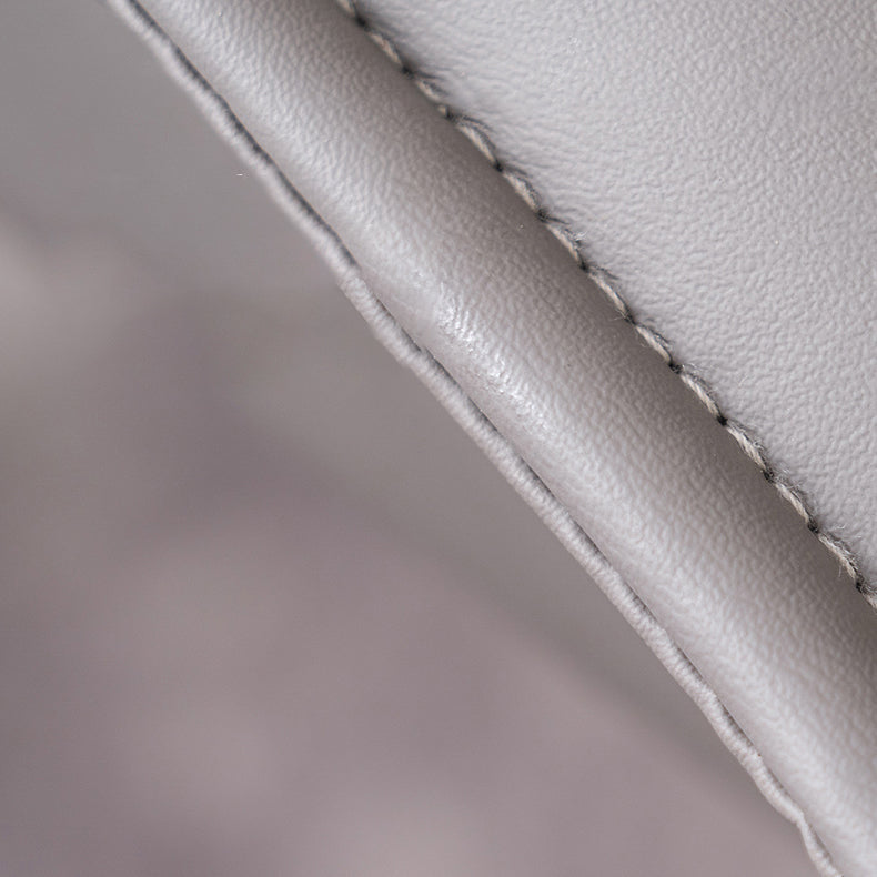 Modern PU Leather Side Chair Parsons Indoor Dining Chair for Home