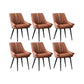 Modern PU Leather Side Chair Parsons Indoor Dining Chair for Home