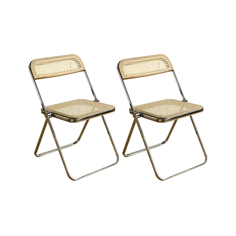 工業用サイドチェアメタル折りたたみ屋内ダイニングチェアのための屋内ダイニングチェア