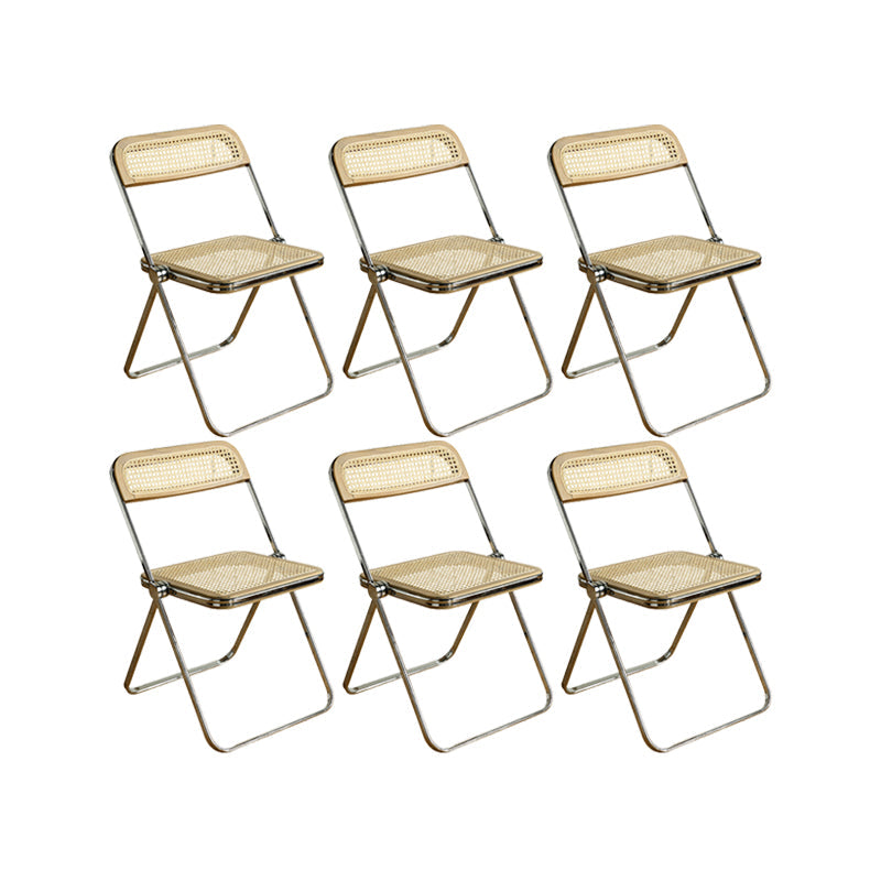 工業用サイドチェアメタル折りたたみ屋内ダイニングチェアのための屋内ダイニングチェア