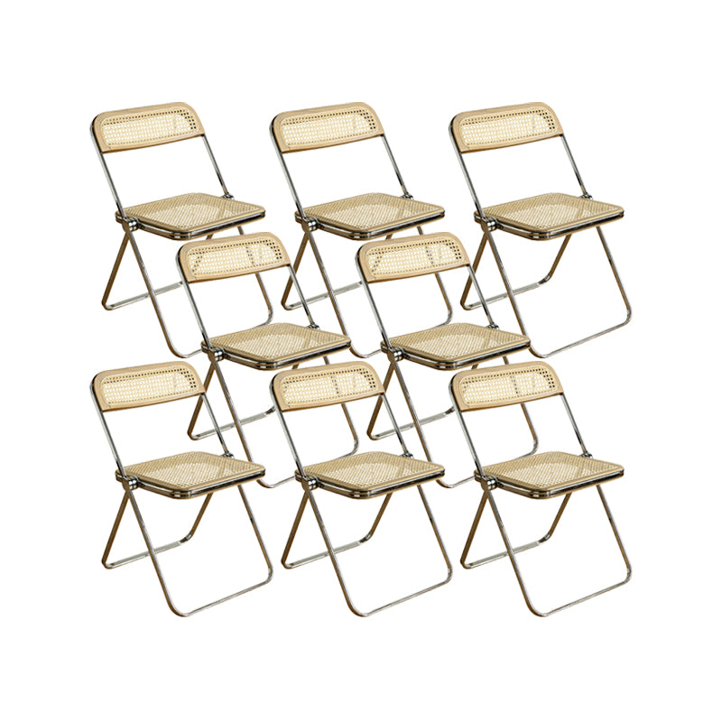 工業用サイドチェアメタル折りたたみ屋内ダイニングチェアのための屋内ダイニングチェア