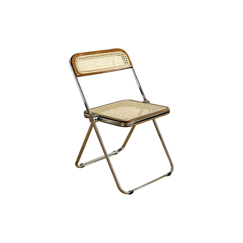 工業用サイドチェアメタル折りたたみ屋内ダイニングチェアのための屋内ダイニングチェア