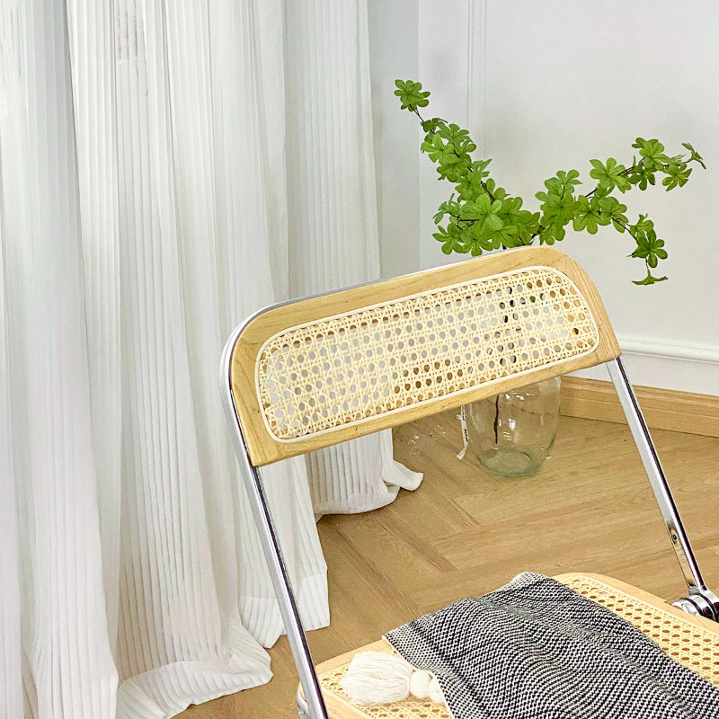 工業用サイドチェアメタル折りたたみ屋内ダイニングチェアのための屋内ダイニングチェア