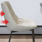 Modern Style Side Chair Leather Parsons Dining Chair for Home