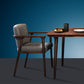 Solid Wood Arm Chair Upholstered Modern Dining Chair for Home Clearhalo 'Dining Chairs' 'Dining Tables & Seating' 'dining_chair' 'furn' 'furn_dining_chair' 'Furniture' 'Kitchen & Dining Furniture' 6962721
