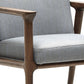 Solid Wood Arm Chair Upholstered Modern Dining Chair for Home Clearhalo 'Dining Chairs' 'Dining Tables & Seating' 'dining_chair' 'furn' 'furn_dining_chair' 'Furniture' 'Kitchen & Dining Furniture' 6962730