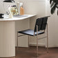 Modern Style Side Chair Faux Leather Open Back Dining Chair for Home Clearhalo 'Dining Chairs' 'Dining Tables & Seating' 'dining_chair' 'furn' 'furn_dining_chair' 'Furniture' 'Kitchen & Dining Furniture' 6962812