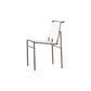 Modern Style Side Chair Faux Leather Open Back Dining Chair for Home White 1 Piece Clearhalo 'Dining Chairs' 'Dining Tables & Seating' 'dining_chair' 'furn' 'furn_dining_chair' 'Furniture' 'Kitchen & Dining Furniture' 6962827