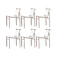 Modern Style Side Chair Faux Leather Open Back Dining Chair for Home White 6 Piece Set Clearhalo 'Dining Chairs' 'Dining Tables & Seating' 'dining_chair' 'furn' 'furn_dining_chair' 'Furniture' 'Kitchen & Dining Furniture' 6962830