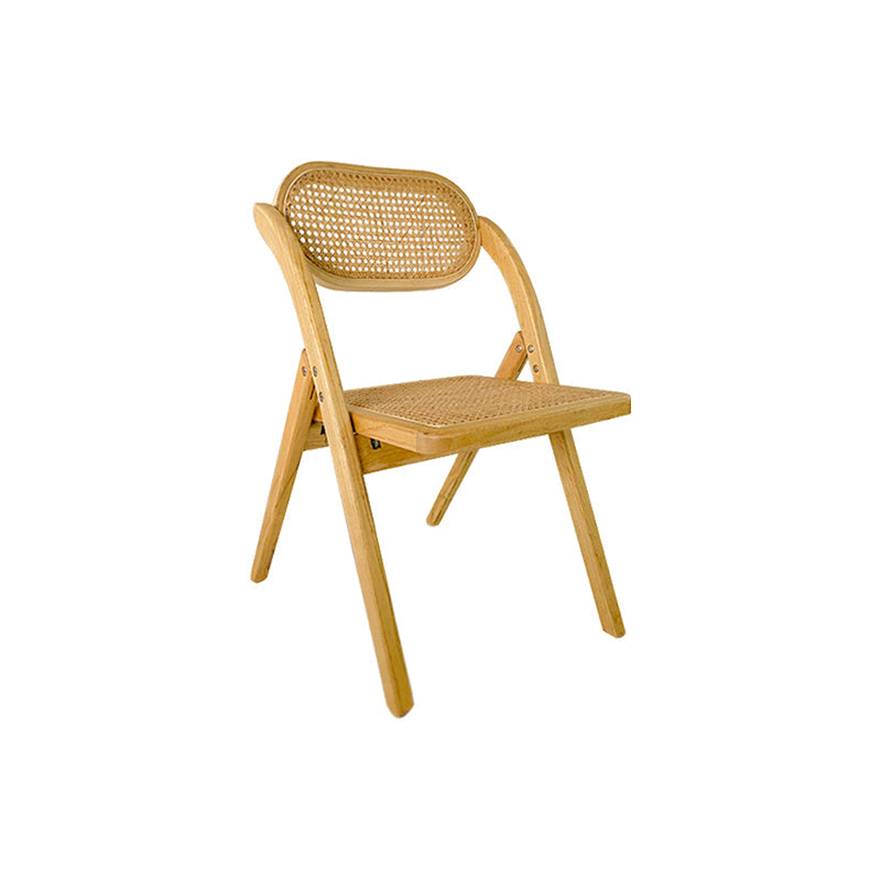 Solid Wood Side Chair Modern Folding Dining Chair for Living Room Wood 1 Piece Clearhalo 'Dining Chairs' 'Dining Tables & Seating' 'dining_chair' 'furn' 'furn_dining_chair' 'Furniture' 'Kitchen & Dining Furniture' 6962863