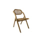Solid Wood Side Chair Modern Folding Dining Chair for Living Room Brown 1 Piece Clearhalo 'Dining Chairs' 'Dining Tables & Seating' 'dining_chair' 'furn' 'furn_dining_chair' 'Furniture' 'Kitchen & Dining Furniture' 6962873