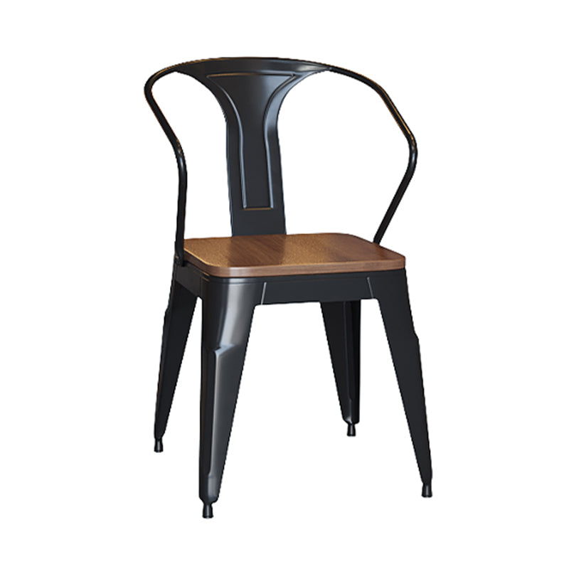 Industriële rechthoek houten eettafel 1/3/5/7 stukken eetgelegenheid voor barbecue -winkel