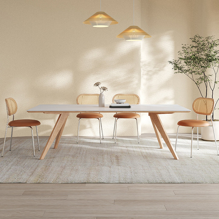 Nordic Dining Room Set 1/4/5/7 Pcs Dining Set for Dining Room Clearhalo 'Dining Room Sets' 'Dining Tables & Seating' 'dining_room_set' 'furn' 'furn_dining_room_set' 'Furniture' 'Kitchen & Dining Furniture' 6963848