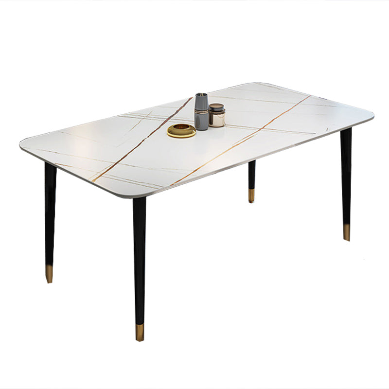 Tavolo da pranzo Simplicity Dining Room Tavolo da pranzo in pietra a 4 gambe
