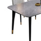 Tavolo da pranzo Simplicity Dining Room Tavolo da pranzo in pietra a 4 gambe