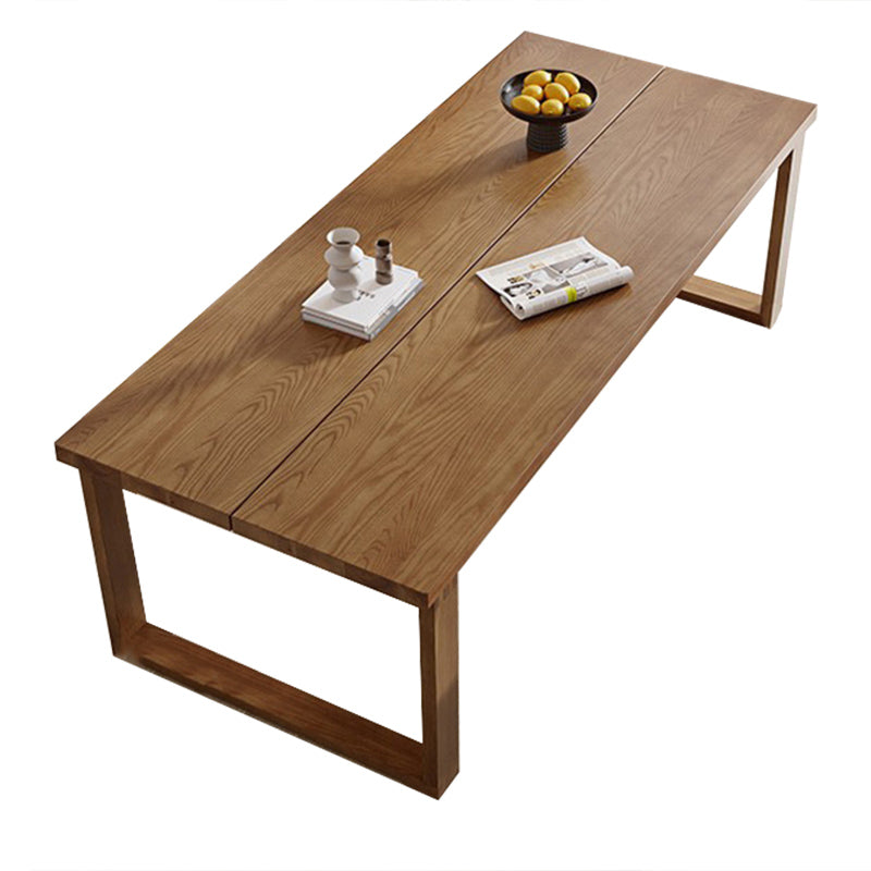 Eetkamer eettafel Massief houten sledebasis Rechthoekige eettafel