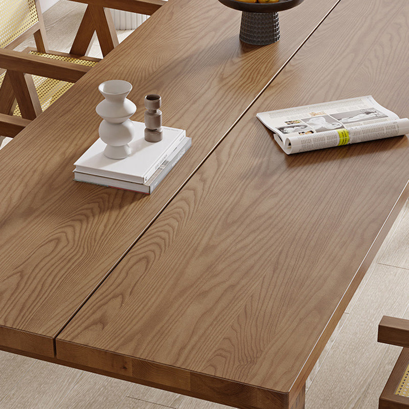 Eetkamer eettafel Massief houten sledebasis Rechthoekige eettafel