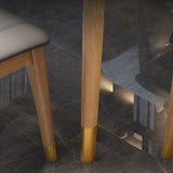 4 Legs Dining Table Sintered Stone Extendable Table for Kitchen Clearhalo 'Dining Tables & Seating' 'Dining Tables' 'dining_table' 'furn' 'furn_dining_table' 'Furniture' 'Kitchen & Dining Furniture' 6964035