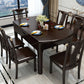 Traditional 4 Legs Dining Table Extendable Dining Table for Dining Room