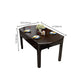 Traditional 4 Legs Dining Table Extendable Dining Table for Dining Room