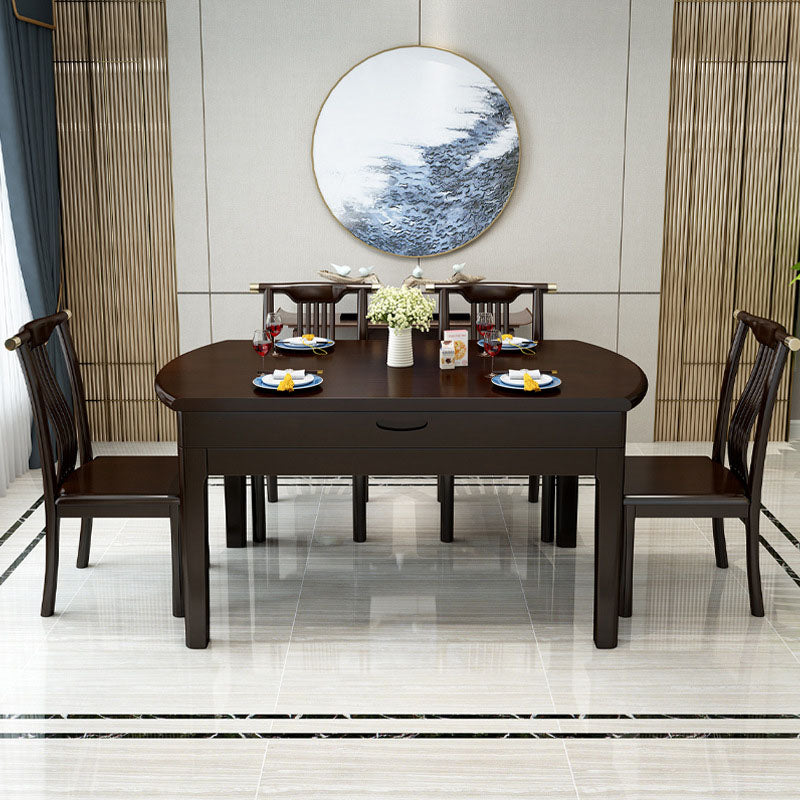 4 gambe mobili da pranzo tavolo da pranzo estensibile per sala da pranzo