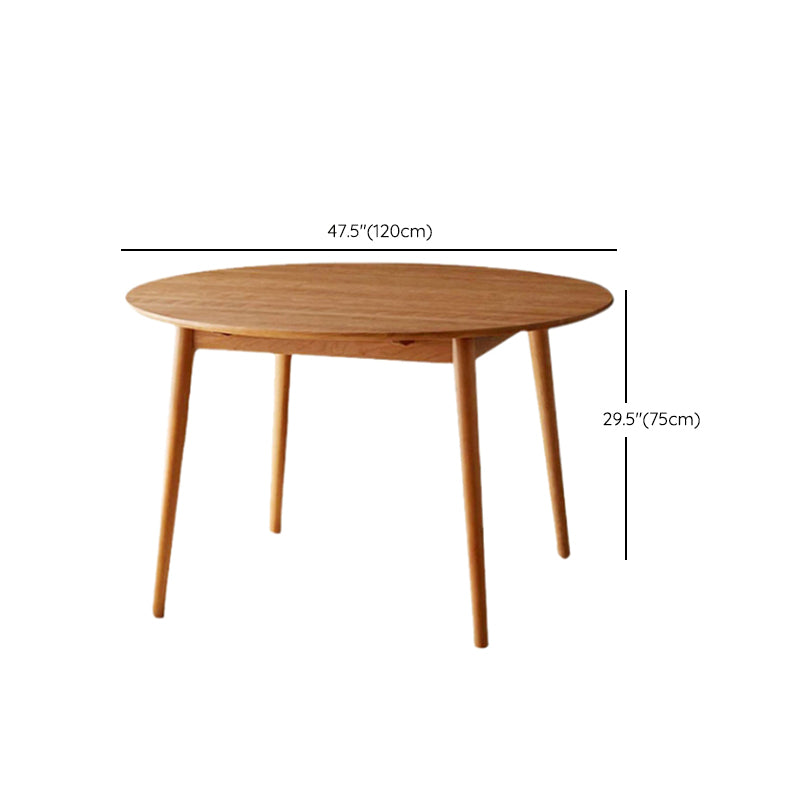 Diner Keukentafel Eetkamer Ronde massief houten eettafel