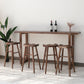 Armless Counter Height Stools Solid Wood Counter and Bar Stool Clearhalo 'Bar Furniture' 'Bar Stools' 'bar_stools' 'furn' 'furn_bar_stools' 'Furniture' 'Kitchen & Dining Furniture' 6967536