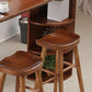 Armless Counter Height Stools Solid Wood Counter and Bar Stool Clearhalo 'Bar Furniture' 'Bar Stools' 'bar_stools' 'furn' 'furn_bar_stools' 'Furniture' 'Kitchen & Dining Furniture' 6967546