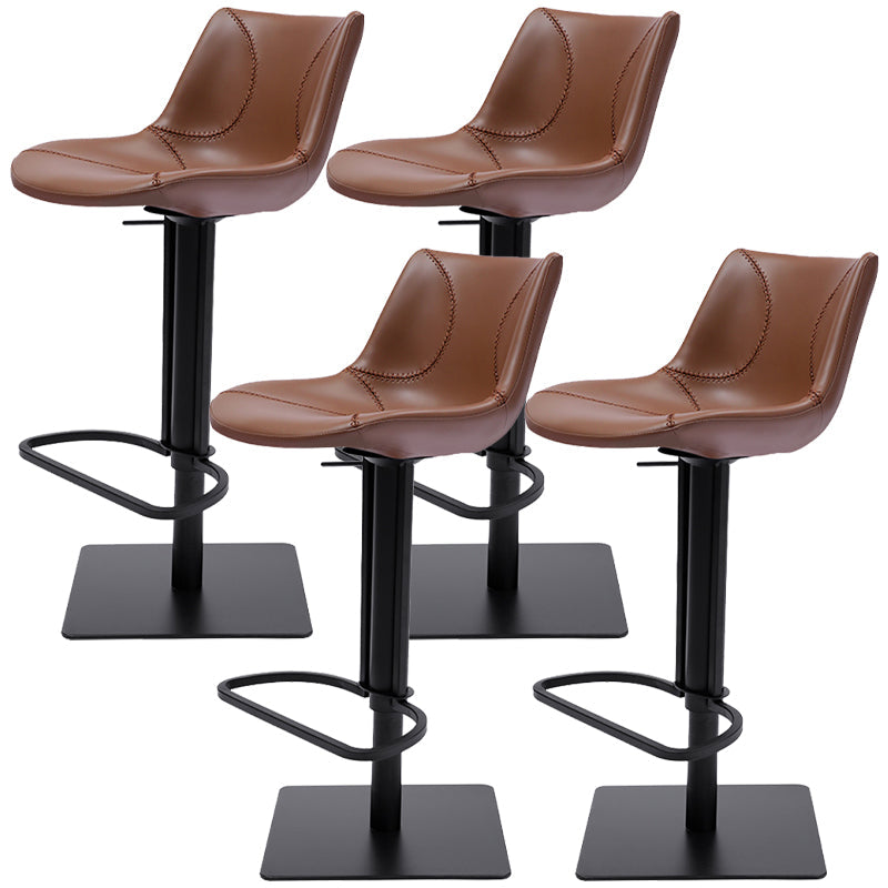 レストラン用の産業カウンターハイツスツールアームレスカウンターチェア