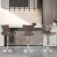 Armless Counter Chair Industrial Counter Height Stools for Restaurant Clearhalo 'Bar Furniture' 'Bar Stools' 'bar_stools' 'furn' 'furn_bar_stools' 'Furniture' 'Kitchen & Dining Furniture' 6967616